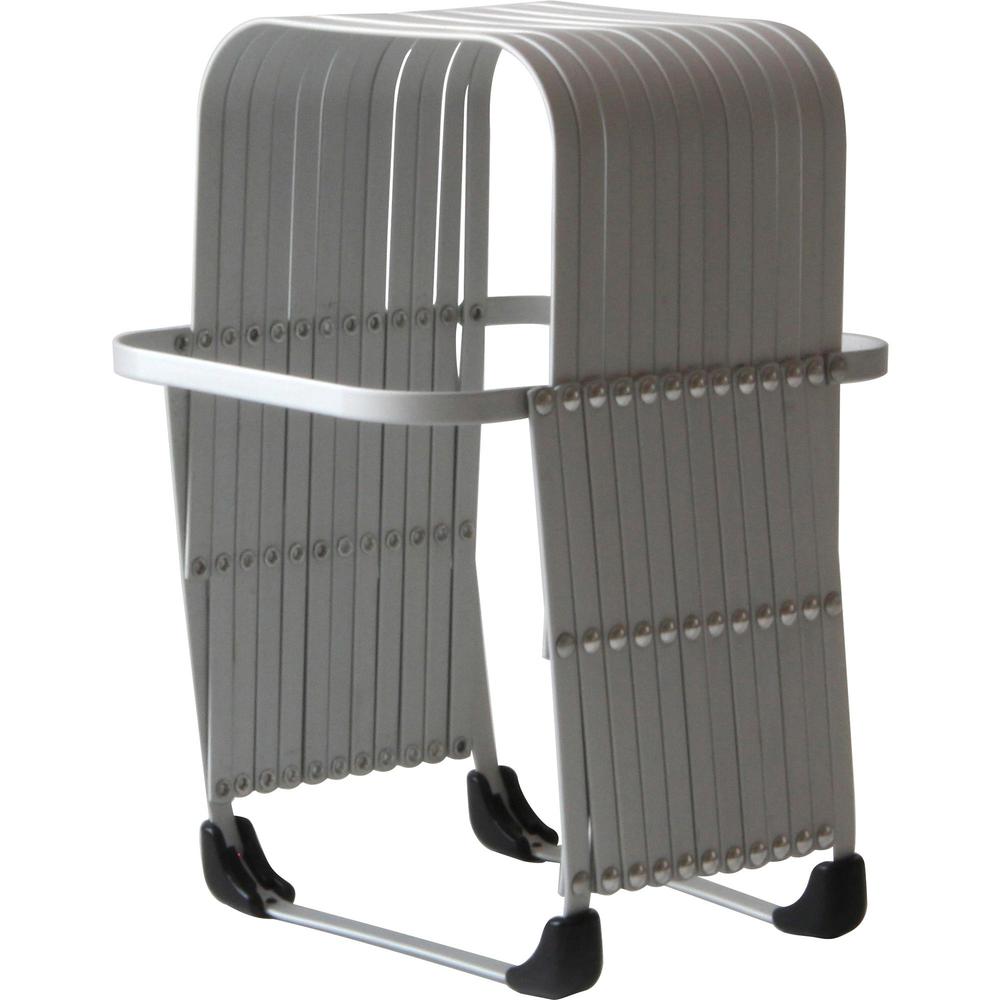 LEE Flexible Expandable Collator/Sorter/File - 12 - 7'' Width x 11'' Depth%Desktop - Silver - Aluminum - 1 Each