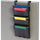 Deflecto Partition Pocket System - 3 Pocket(s) - 25'' Height x 12.6'' Width x 3.9'' Depth - Black - 3 / Set - deflecto