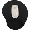 Compucessory Gel Mouse Pads - 9'' x 10'' x 1'' Dimension - Black - Gel - 1 Pack