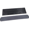 Compucessory Gel Keyboard Wrist Rest Pads - 19'' Height x 2.87'' Width x 0.75'' Depth - Gray - 1 Each