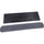Compucessory Gel Keyboard Wrist Rest Pads - 19'' Height x 2.87'' Width x 0.75'' Depth - Gray - 1 Each