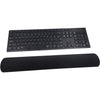 Compucessory Gel Keyboard Wrist Rest Pads - 19'' x 2.87'' x 0.75'' Dimension - Black - 1 Pack