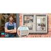 Ghent Outdoor Letterboards - 36'' Height x 48'' Width - Weather Resistant, Shatter Resistant, Lock, Water Resistant, Mounting System - Satin Aluminum Frame - 1 Each