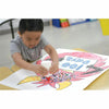 UCreate Economy Poster Board - Art, Mat, Mounting, Block Printing, Painting, Craft - 28'' Height x 22'' Width - White - 100 / Carton
