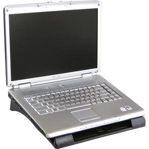 DAC Height and Angle Adjustable Laptop Stand - 2.6'' Height x 11.5'' Width x 13'' Depth - Black