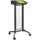 Safco Impromptu Lectern - Rectangle Top - 46.50'' Height x 26.50'' Width x 18.75'' Depth - Assembly Required - Black, Powder Coated