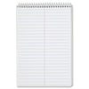 TOPS Gregg-ruled Steno Book - 80 Sheets - Wire Bound - 15 lb Basis Weight - 6'' x 9'' - 1.25'' x 9'' x 6'' - White Paper - Red, Green, Black, Blue Cover - Durable Cover, Rigid, Chipboard Backing, Acid-free