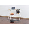 Safco Laminate Tabletop Standing-Height Desk - For - Table TopMelamine Laminate Rectangle, Beech Top - Powder Coated, Cream Base - Adjustable Height - 38'' to 50'' Adjustment x 48'' Table Top Width x 24''