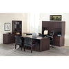 Lorell Prominence 2.0 Double-Pedestal Credenza - 72'' x 24''29'' , 1'' Top - 2 x File Drawer(s) - Double Pedestal on Left/Right Side - Band Edge - Material: Particleboard - Finish: Thermofused Melamine (T