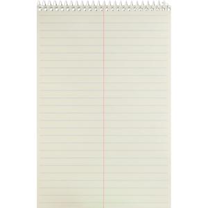 Business Source Steno Notebooks - 60 Sheets - Coilock - Gregg Ruled Front Ruling - 6'' x 9'' Sheet Size - Green Tint Paper - Stiff-back, Sturdy - 12 / Pack