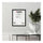 Lorell Solid Wood Poster Frame - 22'' x 28'' Frame Size - Rectangle - Horizontal, Vertical - Black - 1 Each