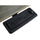 Lorell Universal Keyboard Tray - 5'' Height x 10.9'' Width - Black - 1