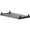 Lorell Universal Keyboard Tray - 26'' x 0.8'' x 15.4'' - Finish: Charcoal
