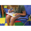 Pacon Whiteboard Eraser Puffs - Washable, Easy to Clean - Red, Yellow, Purple, Green, Blue - MicroFiber - 25 / Pack