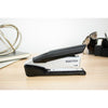 Bostitch InPower Spring-Powered Antimicrobial Desktop Stapler - Staples Upto 28 Sheet - Holds Upto 210 Staple - Full Strip - 4.50'' Throat Depth - Silver, Black - Rubber, Die-cast Metal, Metal - 1 Each