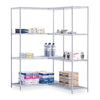 Industrial Wire Shelving - 36'' x 18'' - 4 x Shelf(ves) - Gray - Safco