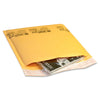 Sealed Air Jiffylite CD/DVD Mailers - CD/DVD - 7 1/4'' Width x 8'' Length - Peel & Seal - Kraft - 25 / Carton - Satin Gold