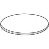 Lorell Essentials Conference Tabletop - Laminated Round, Mahogany Top - Contemporary Style x 41.38'' Table Top Width x 41.38'' Table Top Depth x 1'' Table Top Thickness - Assembly Required - Wood Top Mat