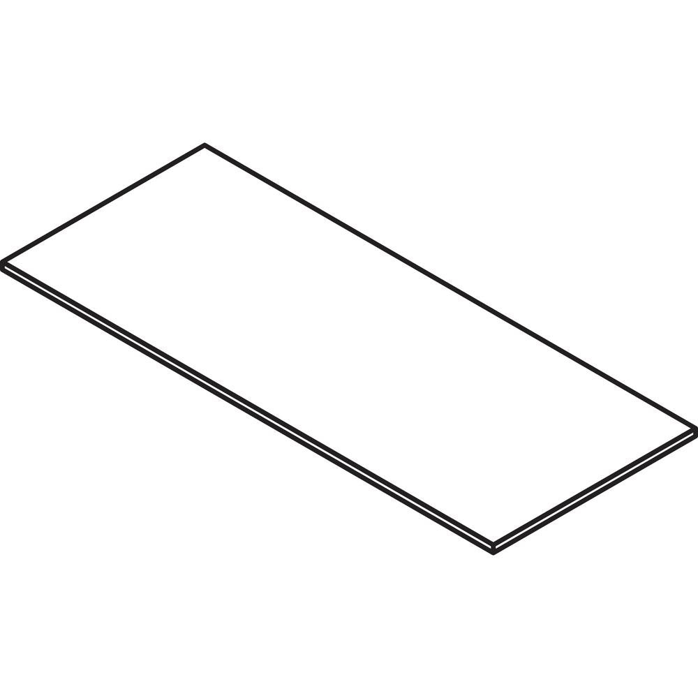 Lorell Relevance Series Tabletop - Walnut Rectangle Top - 60'' Table Top Width x 30'' Table Top Depth x 1'' Table Top Thickness - Assembly Required - 1 Each