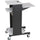 MooreCo 3-Shelf Presentation Cart - 2 x Shelf(ves) - 4.8'' Height x 27'' Width x 7.2'' Depth - Gray