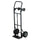 Safco Tuff Truck Convertible - 500 lb Capacity - 8'' Caster Size - x 18.5'' Width x 12'' Depth x 52'' Height - Steel Frame - Black - 1 Each