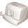 Master Products Compact Electric 2-Hole Punch - 2 Punch Head(s) - 12 Sheet of 20lb Paper - 1/4'' Punch Size - Round Shape - 4.5'' x 6.1'' x 3.6'' - Platinum