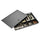 Sparco Locking Cover Money Tray - 1 x Cash Tray - 5 Bill/5 Coin Compartment(s) - Black