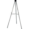 Lorell Telescoping Easel - 34'' (2.8 ft) Width x 66'' (5.5 ft) Height - Aluminum Surface - Black Frame - Foldable - 1 Each