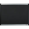 Lorell Mesh Bulletin Board - 48'' Height x 72'' Width - Fabric Surface - Black Anodized Aluminum Frame - 1 Each
