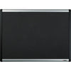 Lorell Mesh Bulletin Board - 36'' Height x 48'' Width - Fabric Surface - Black Anodized Aluminum Frame - 1 Each
