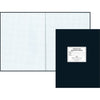 Rediform Quad Ruled Laboratory Notebook - 60 Sheets - 8 1/2'' x 11'' - White Paper - Black Cover - Hard Cover, Heavyweight - Recycled - 1 Each