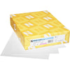 Classic Crest Writing Multipurpose Paper - White - Letter - 8 1/2'' x 11'' - Smooth - 500 / Ream - Green Seal - Watermarked, Acid-free, No Cotton Content, Ream-wrapped - Natural White - Neenah