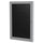 Ghent Aluminum Frame Enclosed Indoor Letterboard - 36'' Height x 24'' Width - Shatter Resistant, Lock, Weather Resistant, Durable - Aluminum Frame - 1 Each