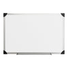Lorell Dry-erase Board - 36'' (3 ft) Width x 24'' (2 ft) Height - White Styrene Surface - Aluminum Frame - Ghost Resistant, Scratch Resistant - 1 Each