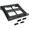 DAC Height and Angle Adjustable Laptop Stand - 2.6'' Height x 11.5'' Width x 13'' Depth - Black