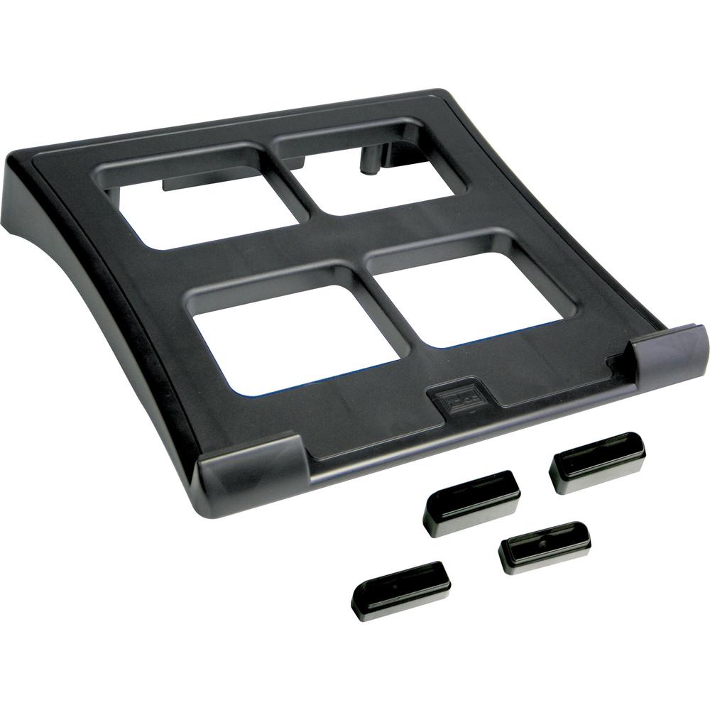 DAC Height and Angle Adjustable Laptop Stand - 2.6'' Height x 11.5'' Width x 13'' Depth - Black