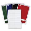 TOPS Gregg-ruled Steno Book - 80 Sheets - Wire Bound - 15 lb Basis Weight - 6'' x 9'' - 1.25'' x 9'' x 6'' - White Paper - Red, Green, Black, Blue Cover - Durable Cover, Rigid, Chipboard Backing, Acid-free