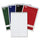 TOPS Gregg-ruled Steno Book - 80 Sheets - Wire Bound - 15 lb Basis Weight - 6'' x 9'' - 1.25'' x 9'' x 6'' - White Paper - Red, Green, Black, Blue Cover - Durable Cover, Rigid, Chipboard Backing, Acid-free