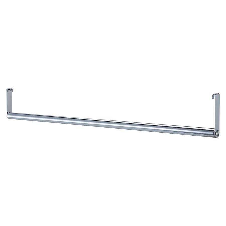 Lorell Industrial Wire Shelving Garment Hanger Bar - 48'' Length - for Garment, Coat - 1 Each