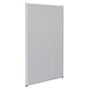 Lorell Panel System Partition Fabric Panel - 36.4'' Width x 71'' Height - Steel Frame - Gray - 1 Each