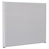 Lorell Panel System Partition Fabric Panel - 72.5'' Width x 60'' Height - Steel Frame - Gray - 1 Each