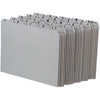 Pendaflex Gray Alphabetical File Guide Set - Printed Tab(s) - Character - A-Z - 0.50'' Tab Height - Letter - 8.50'' Width x 11'' Length - Gray Pressboard Divider - 65% Recycled - Durable, Acid-free, Stur