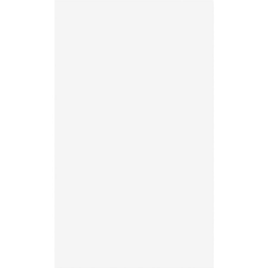 Ampad Recycled Glue Top Scratch Pad - 100 Sheets - Plain - Glued - Unruled Front Ruling - 15 lb Basis Weight - 4'' x 6'' Sheet Size - 8'' Height x 5'' Width x 0.2'' Depth - White Paper - Rigid, Chipboard B