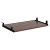 Lorell Universal Keyboard Tray - Walnut - 1