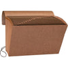 Business Source Letter Recycled Expanding File - 8 1/2'' x 11'' - 21 Pocket(s) - Brown - 30% Recycled - 1 Each