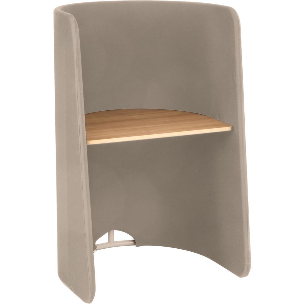 Safco Roam Touchdown Workstation - Beech Rectangle, Laminated Top x 34'' Table Top Width x 24'' Table Top Depth - 51.50'' Height x 33'' Width x 30'' Depth - Assembly Required - 1 Each