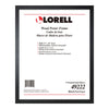 Lorell Solid Wood Poster Frame - 22'' x 28'' Frame Size - Rectangle - Horizontal, Vertical - Black - 1 Each