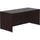 Lorell Essentials Series Rectangular Desk Shell - 66'' x 30''29.5'' Desk Shell, 1'' Top - Finish: Espresso