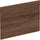 Lorell Adaptable Panel Divider - 24'' Width x 2'' Height x 37'' Depth - Aluminum - Walnut - 1 Each
