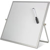 Flipside Dry-Erase Flip Easel - 12'' (1 ft) Width x 12'' (1 ft) Height - White Surface - Magnetic - 1 Each - Flipside Products